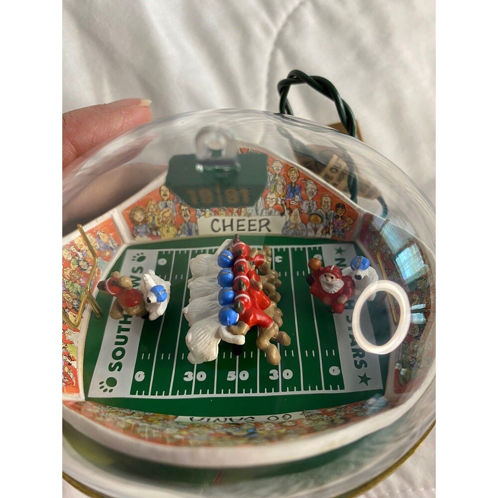 Hallmark Keepsake Ornament Artist's Favorites Arctic Dome by Ken Crow Football